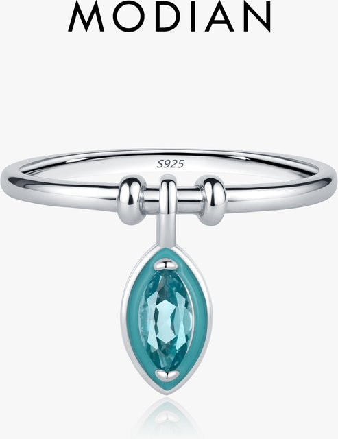 MODIAN Ring, 925 Silber, Zirkonia, Damen - Bild 1