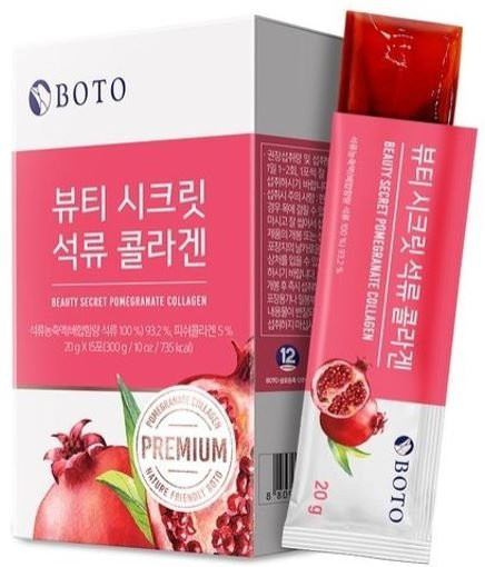 Boto Beauty Secret Granatapfel-Kollagen-Gelee, 300 g - Bild 1