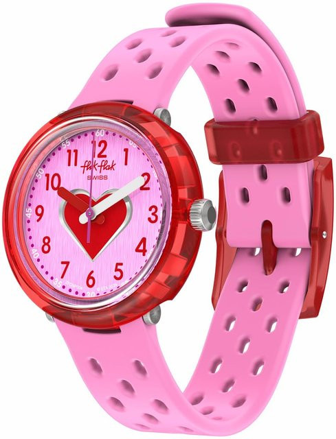Flik Flak Kinderuhr, Quarz, Kunststoff, Rosa, Mädchen - Bild 1