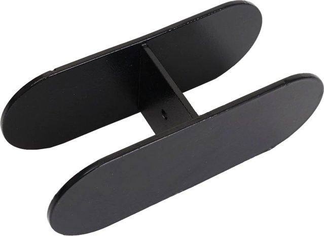 MCW Verbindungsstück für Akustik-Trennwand G77 aus Metall in Schwarz Matt für 2 Wände - Bild 1