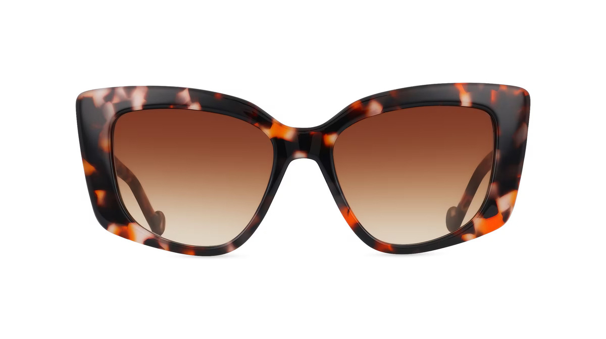 Liu Jo LJ776S Sonnenbrille Butterfly, Vollrand, Kunststoff, braun, Damen - Bild 1