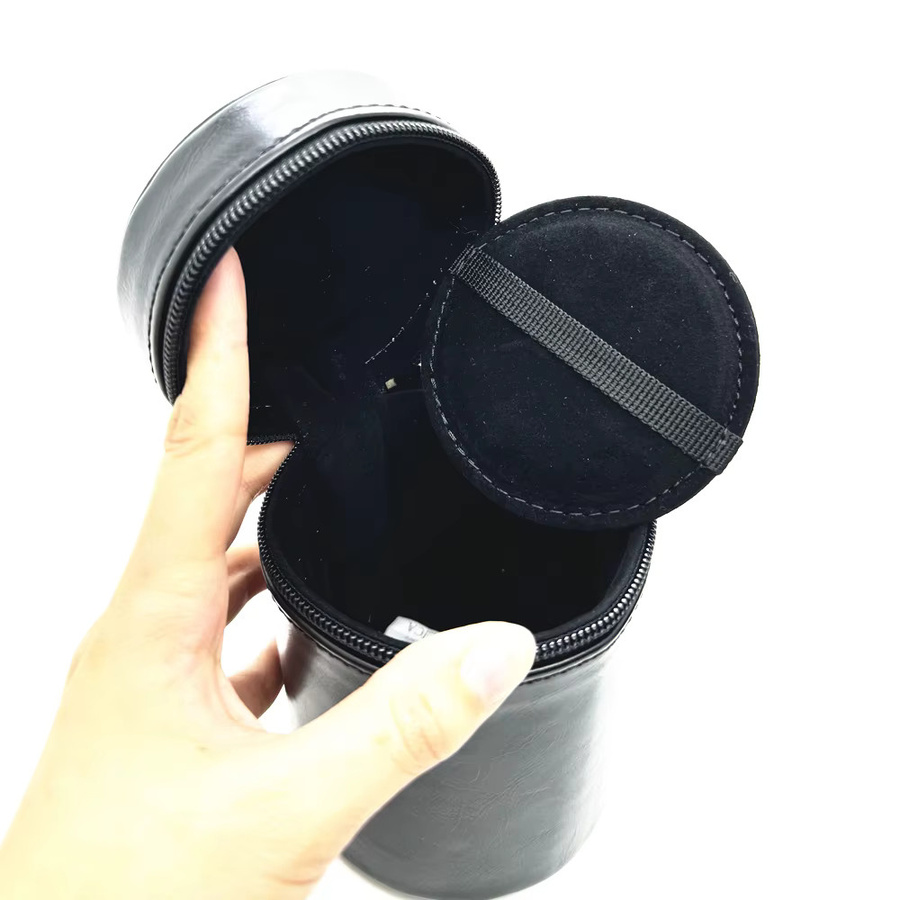 Qalart Kameraobjektiv-Tasche in Schwarz, wasserdichter Aufbewahrungsschutz für DSLR und spiegellose Kameras von Canon, Fujifilm, Sony, Olympus, Nikon und Panasonic - Bild 4