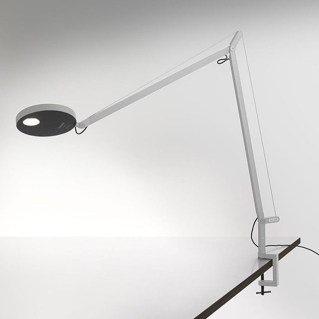 Artemide Demetra Tavolo LED-Tischleuchte mit Tischklemme in Weiß, dimmbar und verstellbar, warmweißes Licht (2700K) - Bild 1