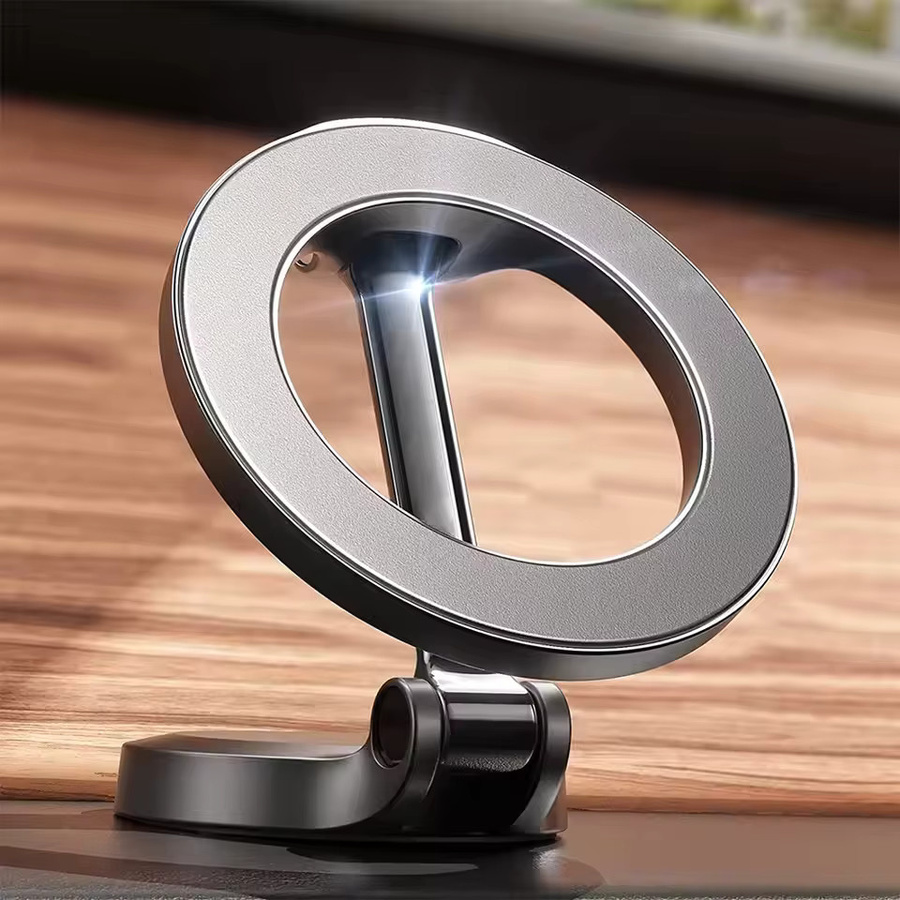 DIXSG Magnetischer Autotelefonhalter mit Saugnapf, 360 Grad drehbar und faltbar, kompatibel mit MagSafe - Bild 2