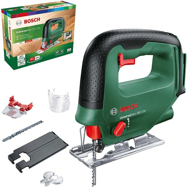 Bosch UniversalSaw 18V-100 Akku-Stichsäge in Grün (ohne Akku) - Bild 1