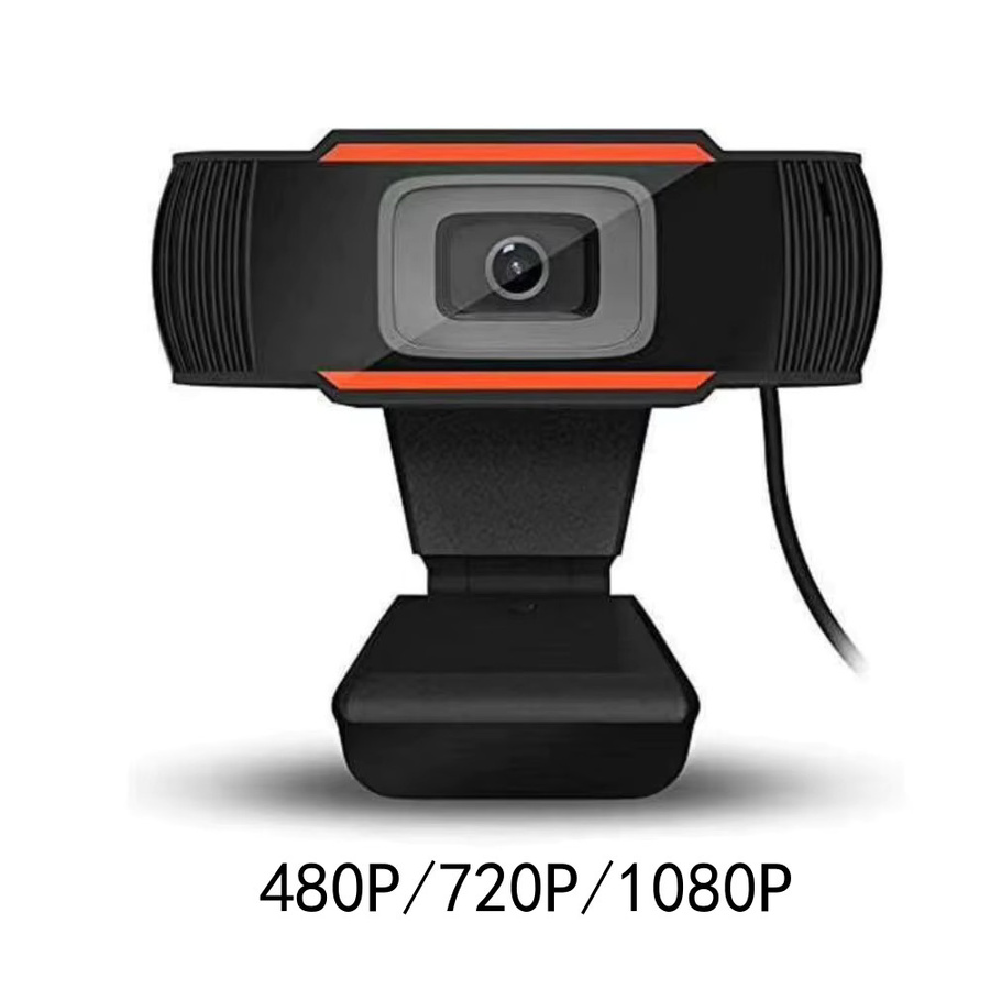Clodrain Mini-Webcam Full HD 1080P USB-Kamera mit Mikrofon in Schwarz für PC und Laptop - Bild 5