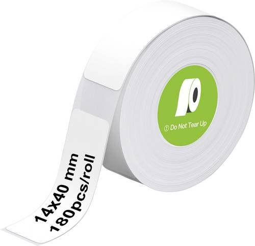Olympia Universal Thermoetiketten Rolle in Weiß, 40 x 14 mm - Bild 1