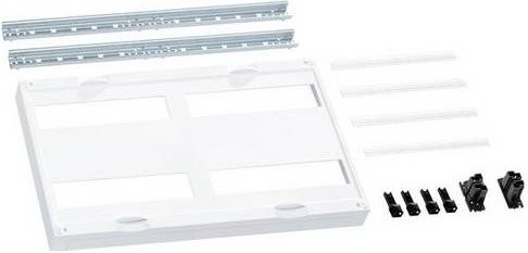 Hager UC22MG Bausatz universN für REG waagerecht, 4x12 PLE, Reinweiß (RAL 9010), B/H: 300 x 500 cm - Bild 1
