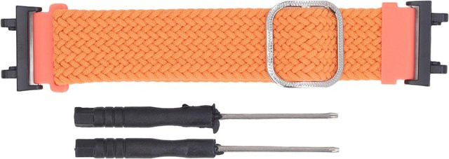 Neoglint Uhrenarmband Nylon, orange, Unisex - Bild 1