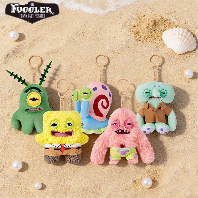 Fuggler SpongeBob Schwammkopf Schlüsselanhänger, Plüschtiere - Bild 1