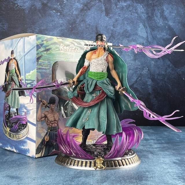 Bandai One Piece Roronoa Zoro Actionfigur, Einzelfigur, Kunststoff, Bunt / Mehrfarbig - Bild 1
