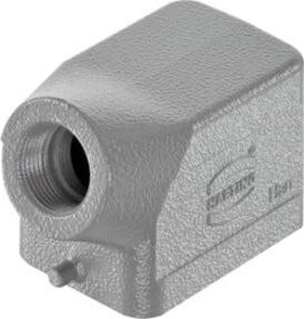 Harting Tüllengehäuse HAN 6B-GS-16 09300061541 aus Aluminium in Grau - Bild 1