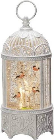 Konstsmide LED-Wasserlaterne Gimpel im Baum Weiß Durchmesser: 12 cm - Bild 1