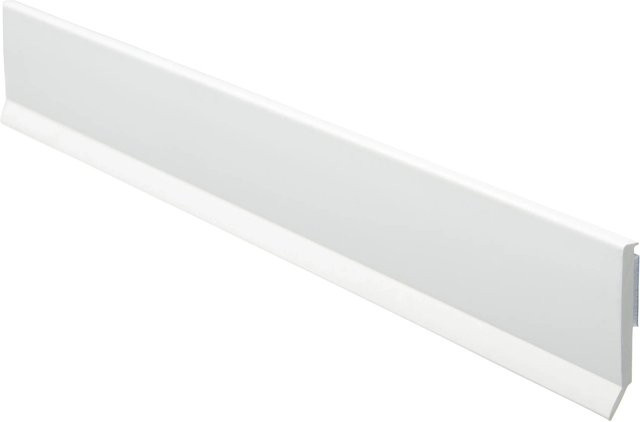 Primo Flachleiste mit Lippe selbstklebend aus PVC in Weiß, B: 30 mm, H: 2,5 mm, Nutzlänge: 97,5 cm - Bild 1