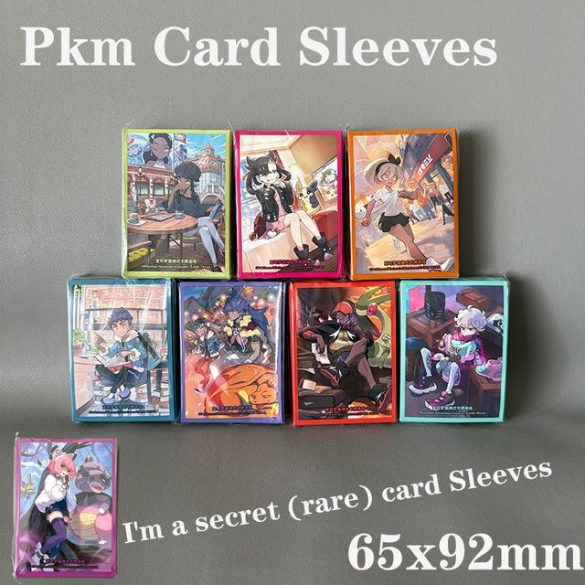 Bandai Pokémon TCG-Kartenhüllen, Nessa Marnie Design, 64-teiliges Set - Bild 1