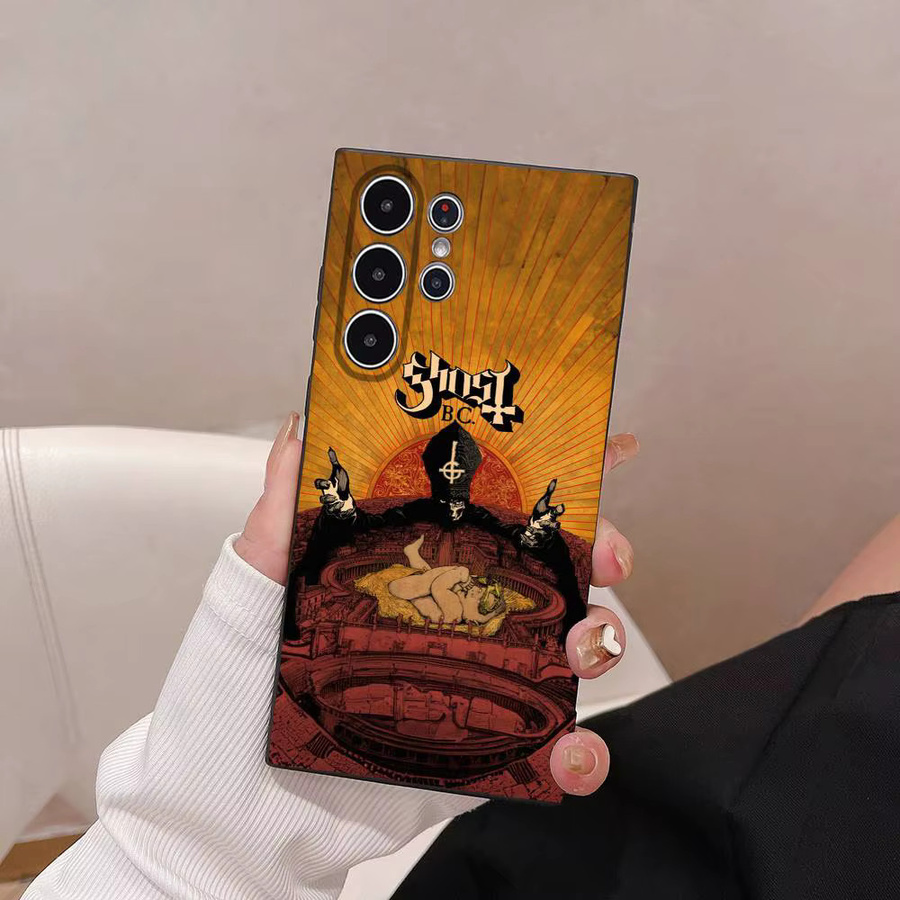 Rock G-Ghost Heavy Metal Band Handyhülle für Samsung Galaxy S21 S22 S23 S24 S25 FE Plus Ultra in Multicolour aus weichem TPU - Bild 2