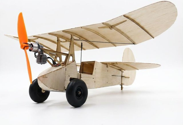 Real Hawk RC-Flugzeug, Balsaholz-Modellbausatz, Holz - Bild 1