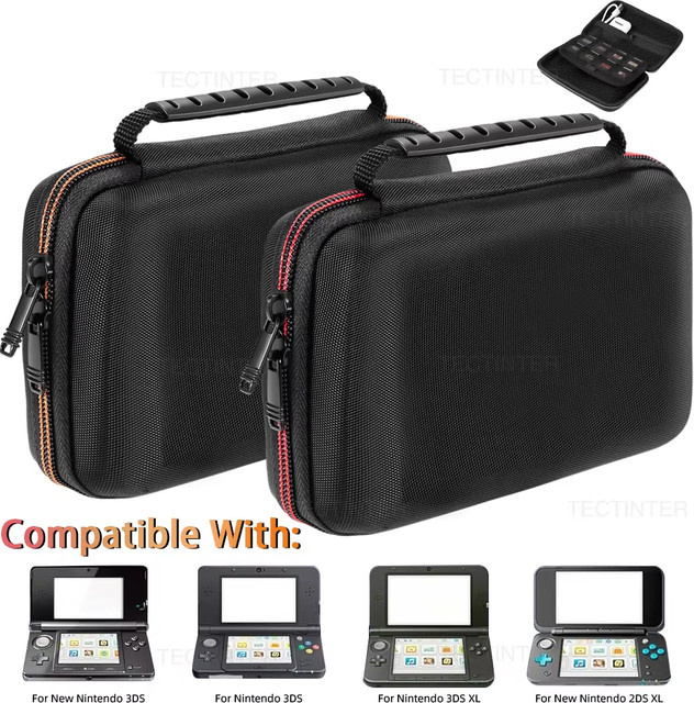 Nintendo Tragetasche für Spielkonsolen wie Nintendo 3DS, 2DS und DSi in Schwarz - Bild 1