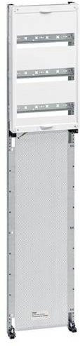Hager UM81M3 Mediafeld universell für Aufputz-Verteilung, 8-reihig, 3x12 Module + 5x Media, Weiß, B: 120 cm, H: 25 cm - Bild 1