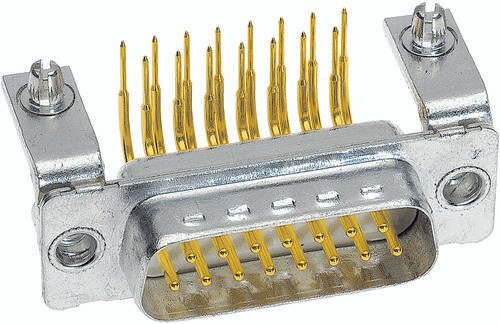 HARTING Steckverbinder 09 64 124 7242 09641247242 mit 9 Polen in Silber - Bild 1