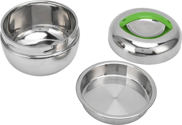 Isolierter Thermos-Lunchbehälter aus Edelstahl von mfySpace, 800 ml, grau, auslaufsicher und BPA-frei - Bild 1