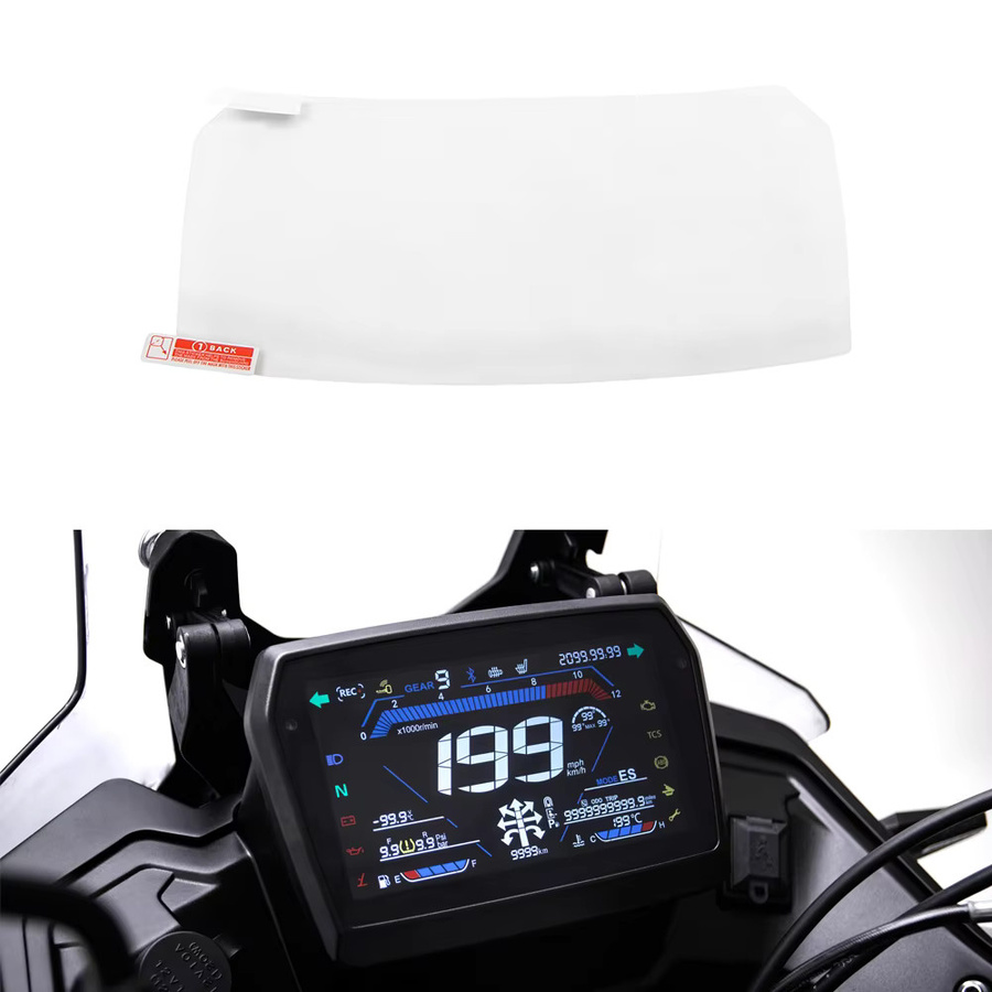 RVICHMOTO HD Schutzfolie für Loncin und VOGE DS900, DS900X, DS525, DSX, transparent - Bild 2