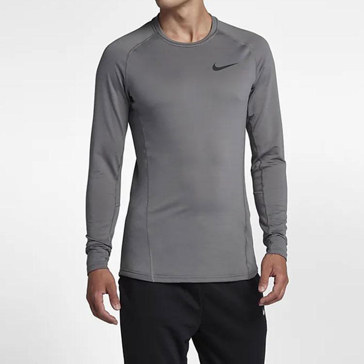 Nike Therma Dri-Fit Trainings-Langarmshirt, Herren, Grau, XXL - Bild 3