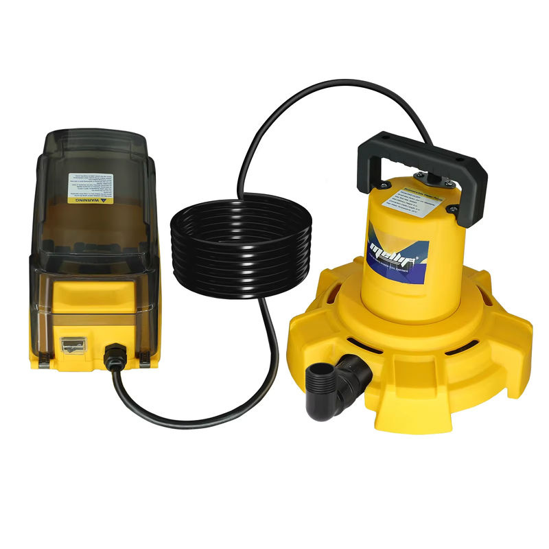Mellif Akku-Tauchwasserpumpe Gelb, bürstenlose Transfer-Wasserpumpe kompatibel mit Dewalt 18 V 20 V Akku, 1320 GPH - Bild 7