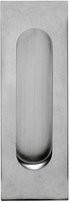 Intersteel Schiebetürmuschel aus Edelstahl, silber, gebürstet - Bild 1