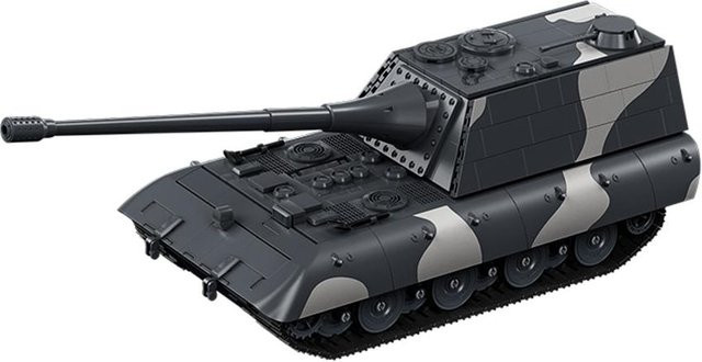 Weltkrieg Armee Militär Soldaten E-100 Schwerer Panzer, Bausteine, ab 6 Jahren - Bild 1