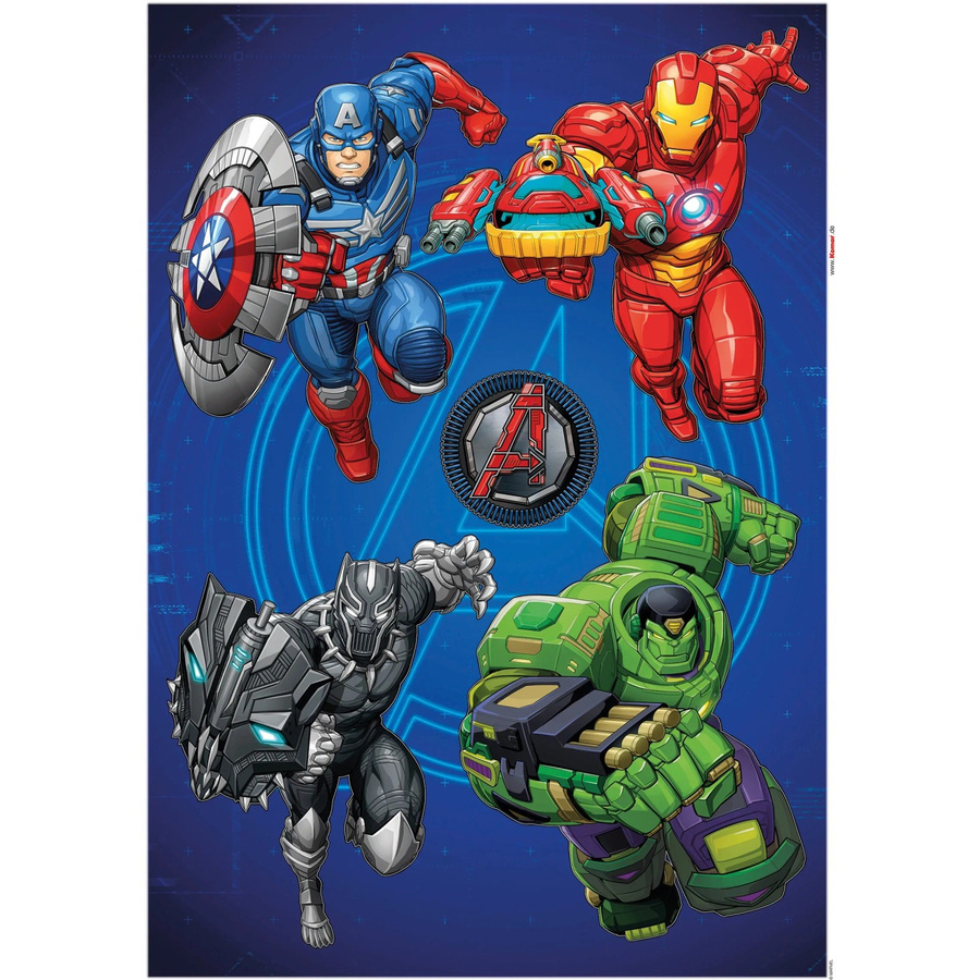 Komar Deko-Sticker Avengers Strike, Multicolor, Breite: 50 cm, Höhe: 70 cm - Bild 2