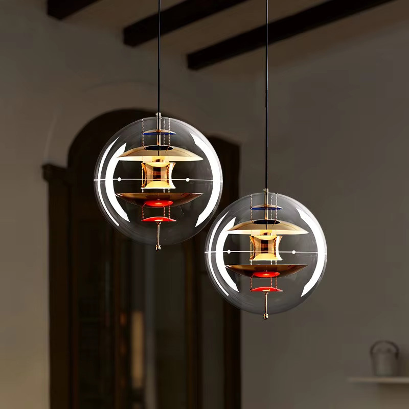 TAONUANSHU Nordische Acryl-Pendelleuchte in Ringform für Wohnzimmer und Schlafzimmer, erhältlich in Weiß, Gold oder Silber - Bild 2