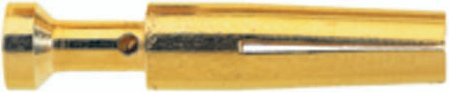 HARTING Crimpkontakt 09330006272 aus Messing mit Goldbeschichtung - Bild 1