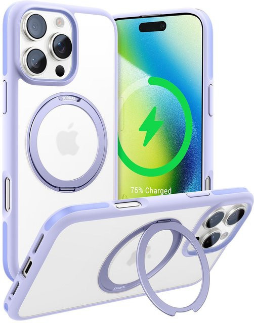 TORRAS R Fusion Series Handyhülle für iPhone 16 Pro in Purple - Bild 1