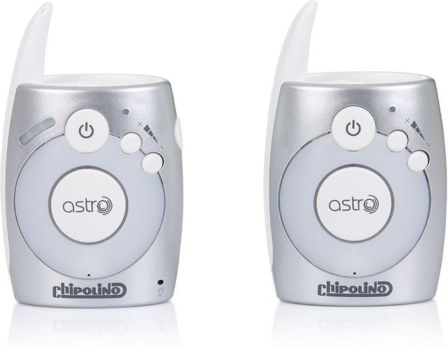 Chipolino Babyphone Astro 1,8 GHz mit Zwei-Wege-Kommunikation, Nachtlicht und Lautstärkeregelung in Silber - Bild 1
