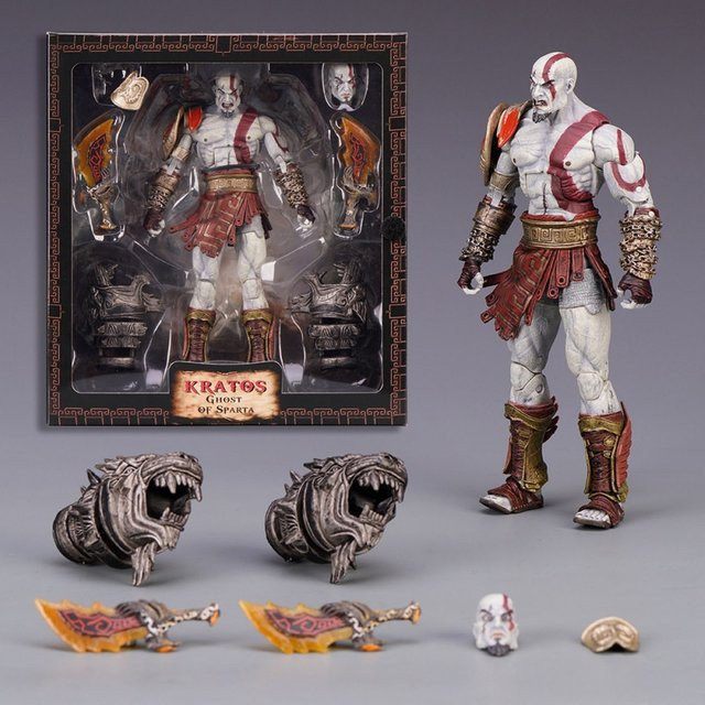 Neca God Of War Ghost Of Sparta Kratos Actionfigur, bewegliches Modell, 18cm - Bild 1