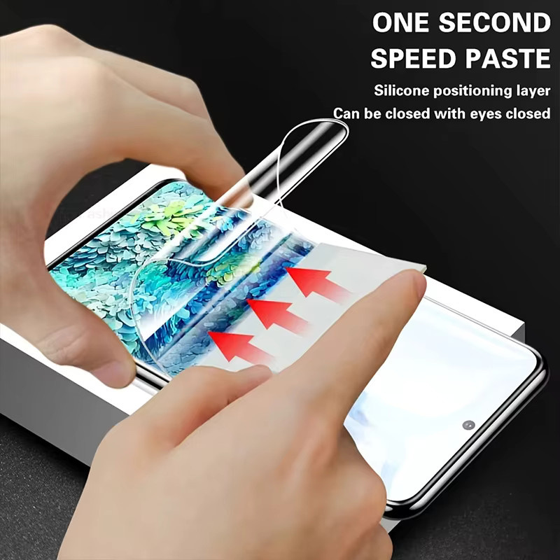 Hydrogel-Displayschutzfolie für Samsung Galaxy S26 S25 S24 S23 S22 S21 Ultra Plus FE A57 A37 A34 A36 A35 A55 A54 A17 A56 in Transparent - Bild 2