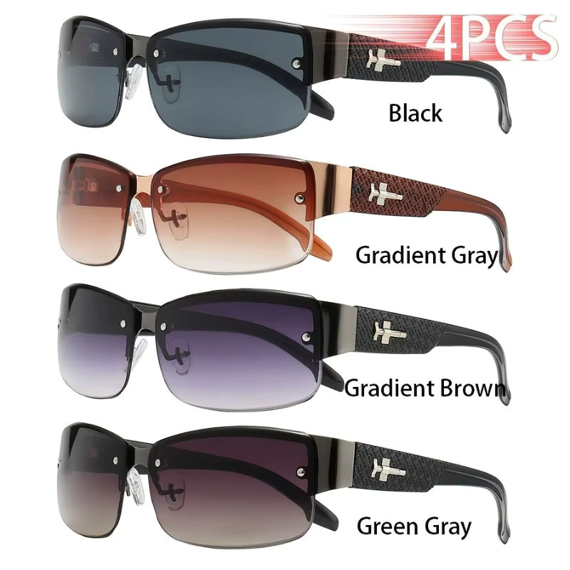 BMAD Sonnenbrille, quadratisch, Unisex, Kunststoff - Bild 2