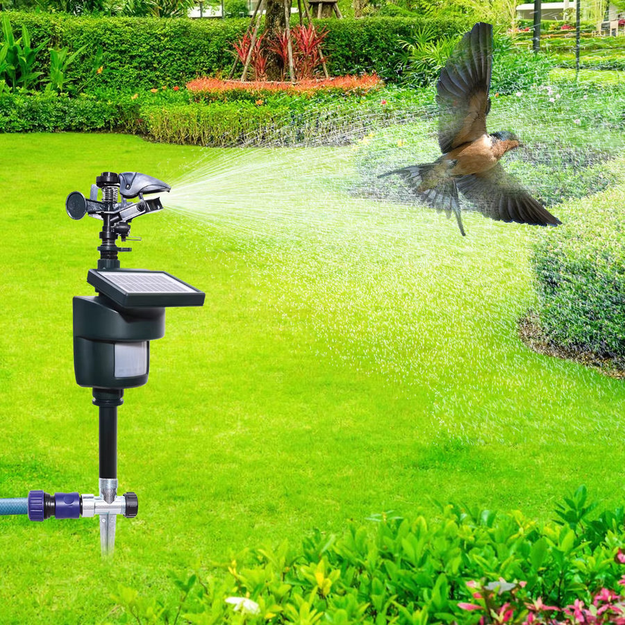 Aqualin Solar Motion Sensor Sprinkler als umweltfreundlicher Jet Spray Tiervertreiber zur Garten-Schädlingsbekämpfung - Bild 4