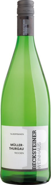 Becksteiner Winzer Weißwein Müller-Thurgau, Baden, trocken, 2024, 1 l - Bild 1