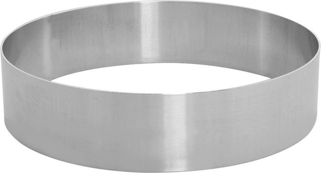 Schneider Dessert- und Tortenring aus Edelstahl in Silber, Höhe: 7 cm, Durchmesser: 32 cm - Bild 1