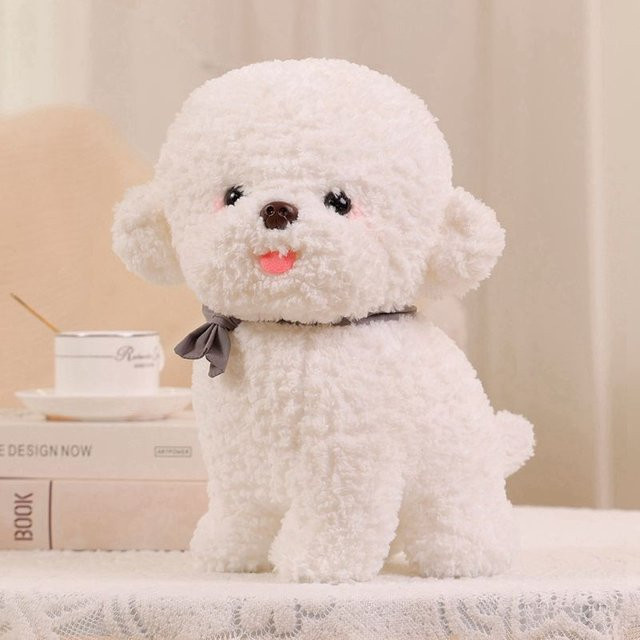 Bichon Frise Hund Plüschtier 25cm ab 12+J - Bild 1