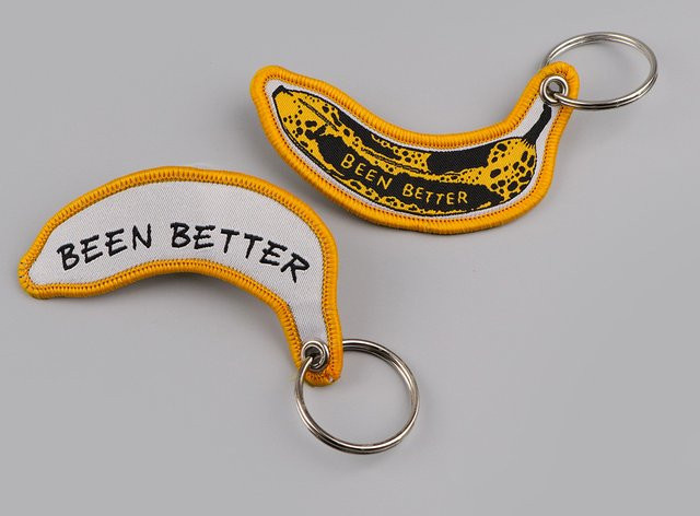 Ramulus Schlüsselanhänger, Bananen-Stickerei, Unisex - Bild 1