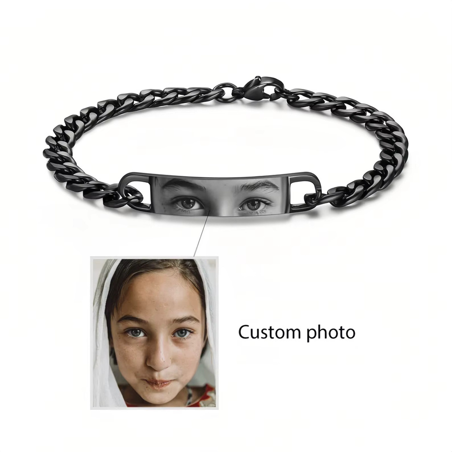 Armband Edelstahl, Augen-Design, Unisex - Bild 4