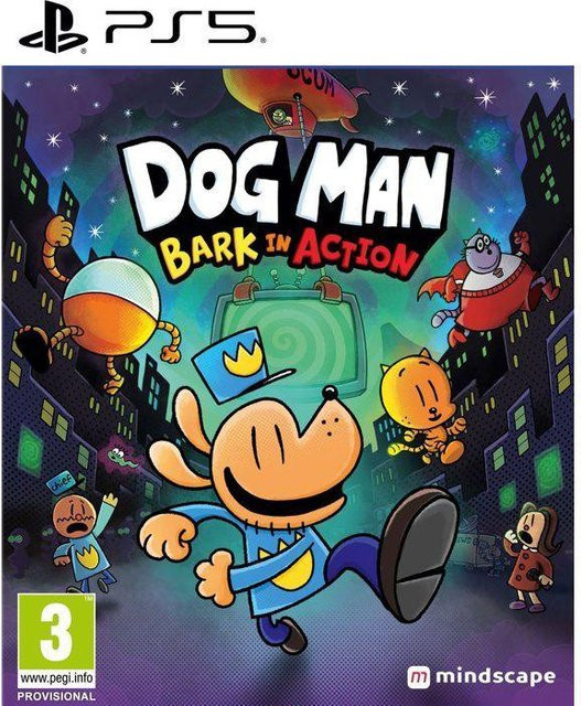 Dog Man Bark in Action - Action-Adventure Spiel für PlayStation 5 - Bild 1