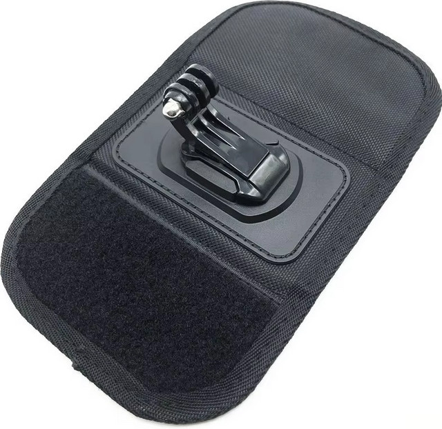 SZKOSTON Rucksack Strap Mount mit 360 Grad Rotation für GoPro Hero 13 12 11 10 9, Insta360, SJCAM, EKEN und DJI Osmo Action 5 4 3, Schwarz - Bild 1
