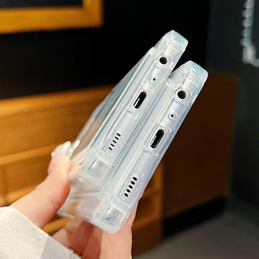 Transparente stoßfeste Kartenfach-Schutzhülle für Xiaomi Redmi Note 13 Pro 5G und weitere Modelle - Bild 6