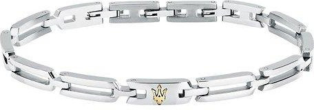 Maserati Stahlarmband, Edelstahl, Silber, Herren - Bild 1