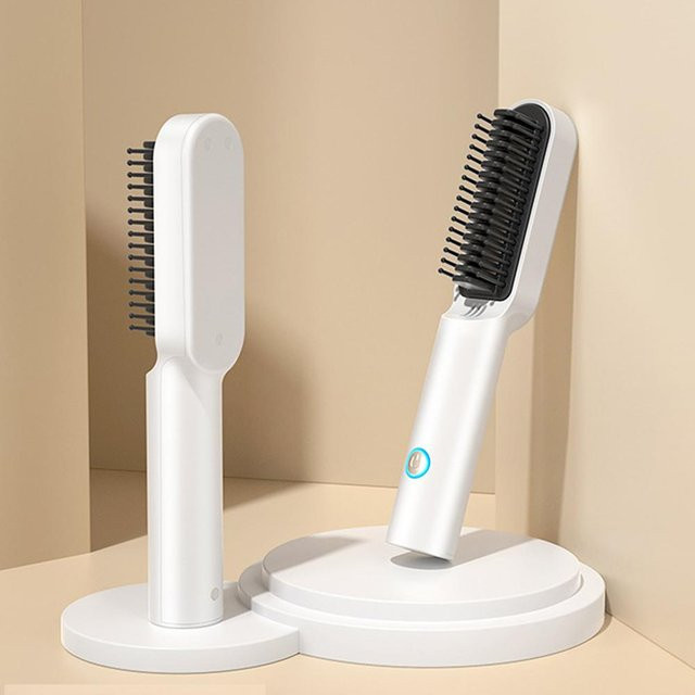 Binchi Health Technology Haarglättungsbürste, Weiß, Unisex - Bild 1