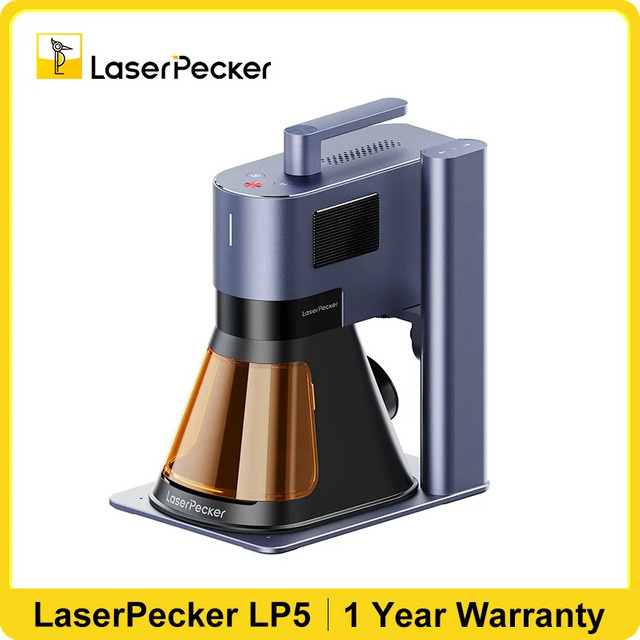 LaserPecker LP5 MINI Tragbarer Dual-Lasergravierer mit 20 W Leistung, Ultrapräzises Metallschneiden und 8K Bluetooth 5.0 - Bild 1